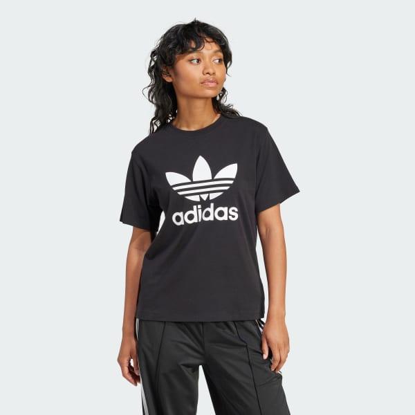 TREFOIL TEE         BLACK 