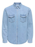 22023247/Medium Blue Denim ONLY&SONS