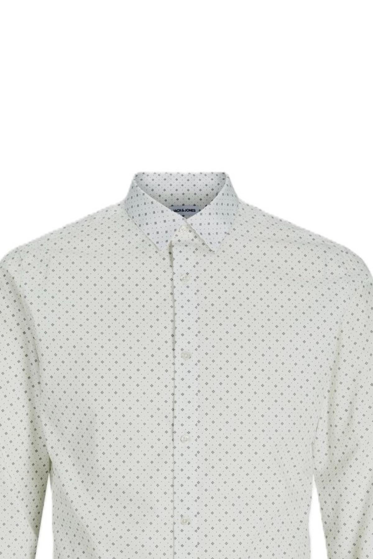 JJJOE PRINT SHIRT LS AW 24 JR 