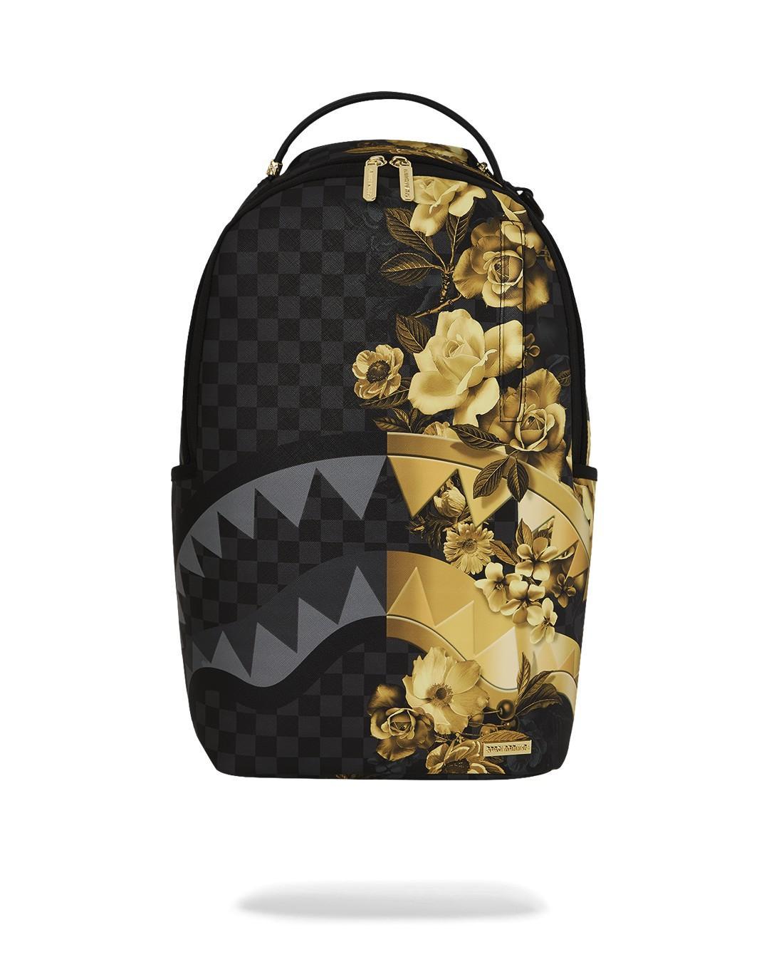 GOLD FLORAL REMIX BACKPACK 