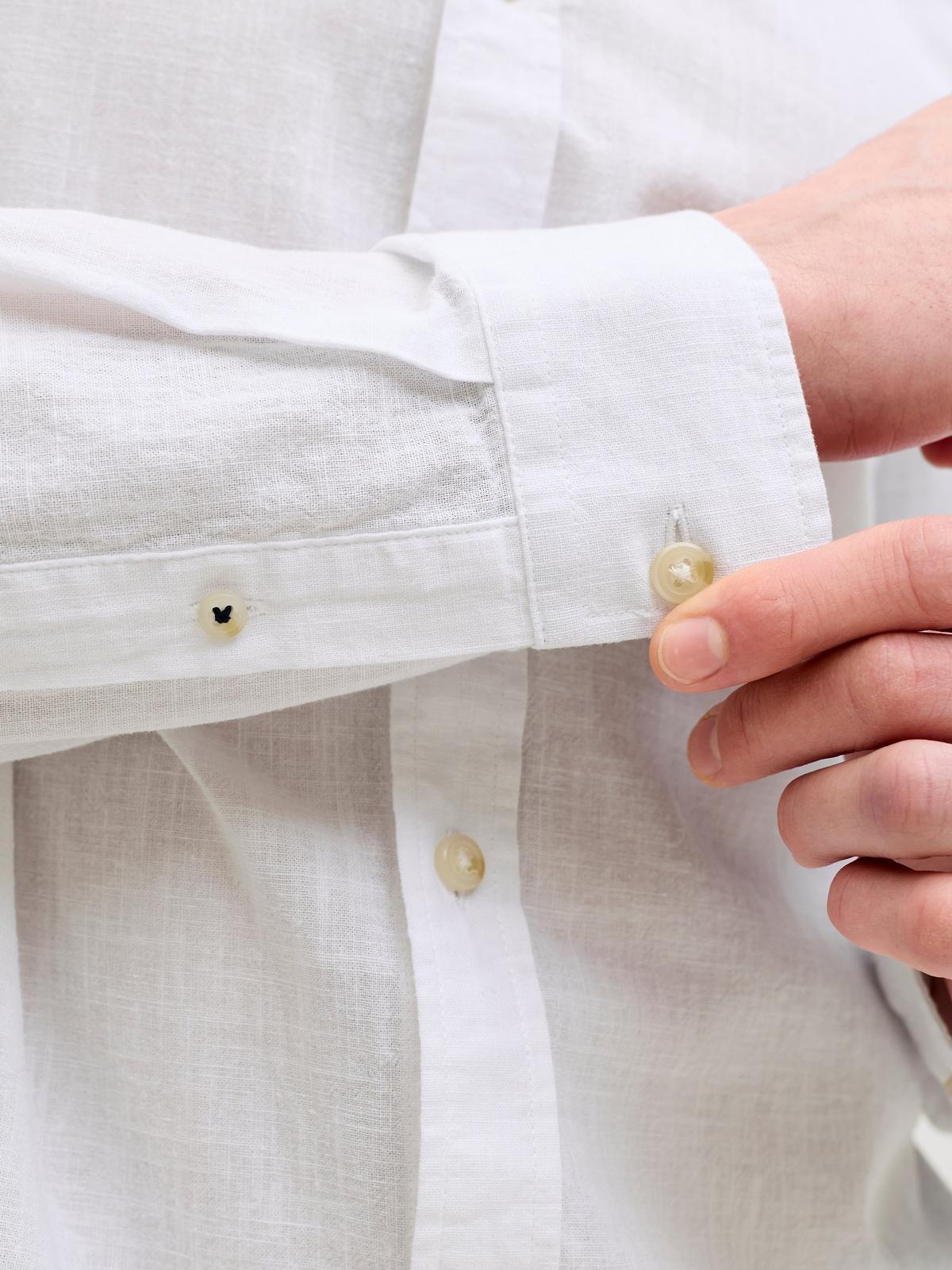 JJESUMMER LINEN BLEND SHIRT L/S SN 