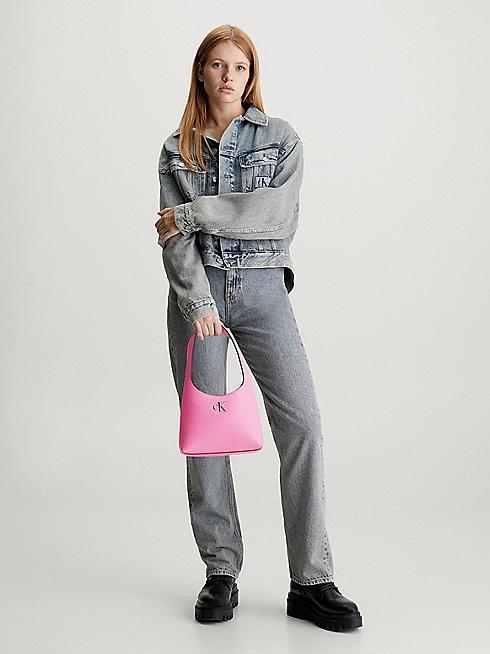 MINIMAL MONOGRAM SHOULDER BAG 