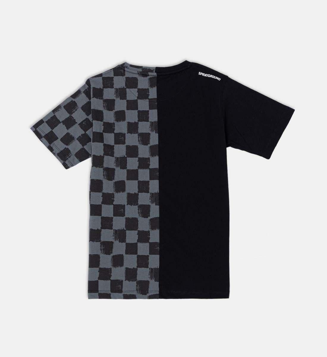 ASTROMANE SPLIT BLACK T-SHIRT SPY1354/BLACK SPRAYGROUND