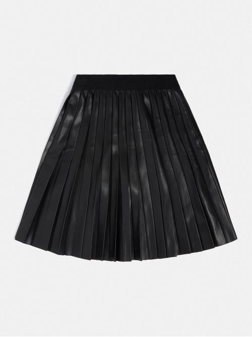 PU LEATHER SKIRT J2YD01WE8D0/JBLK GUESS