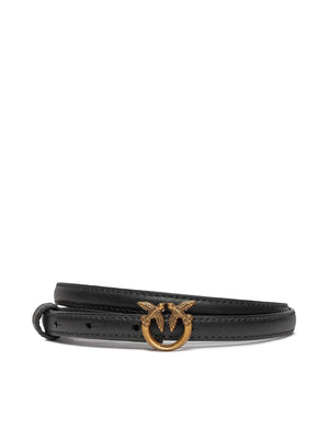 PINKO LOVE BERRY H1 BELT.LOW VITELLO