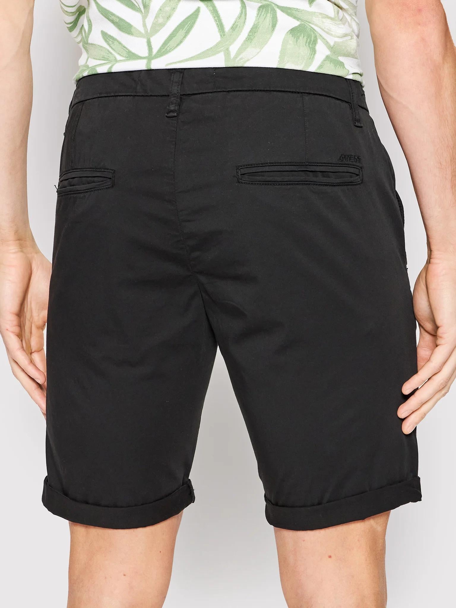 MYRON SHORT M2GD18WEHX3/JBLK GUESS