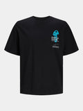 JACK AND JONES JCOFLORAL TEE SS CREW NECK GC
