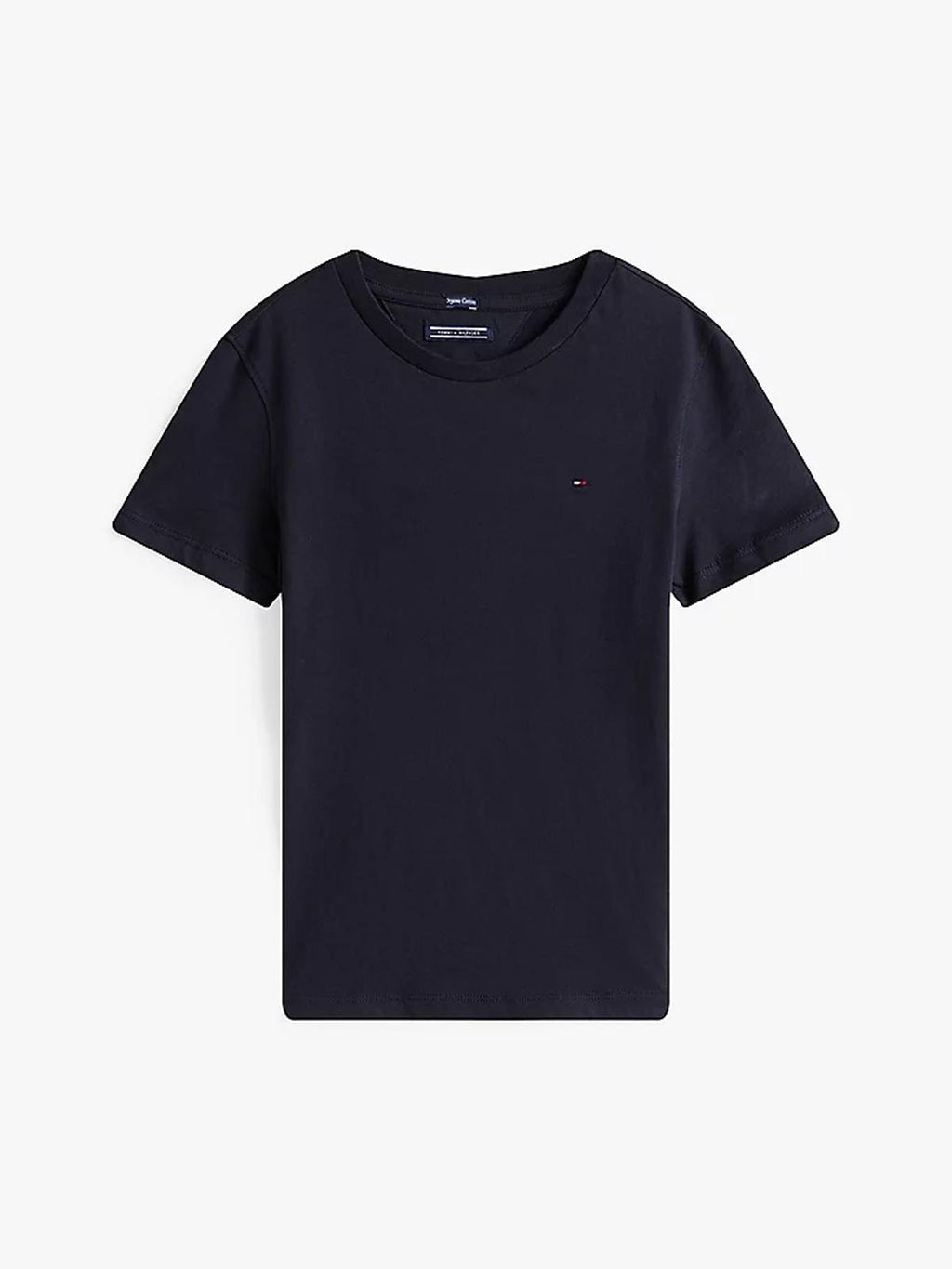 BOYS BASIC CN KNIT S/S 