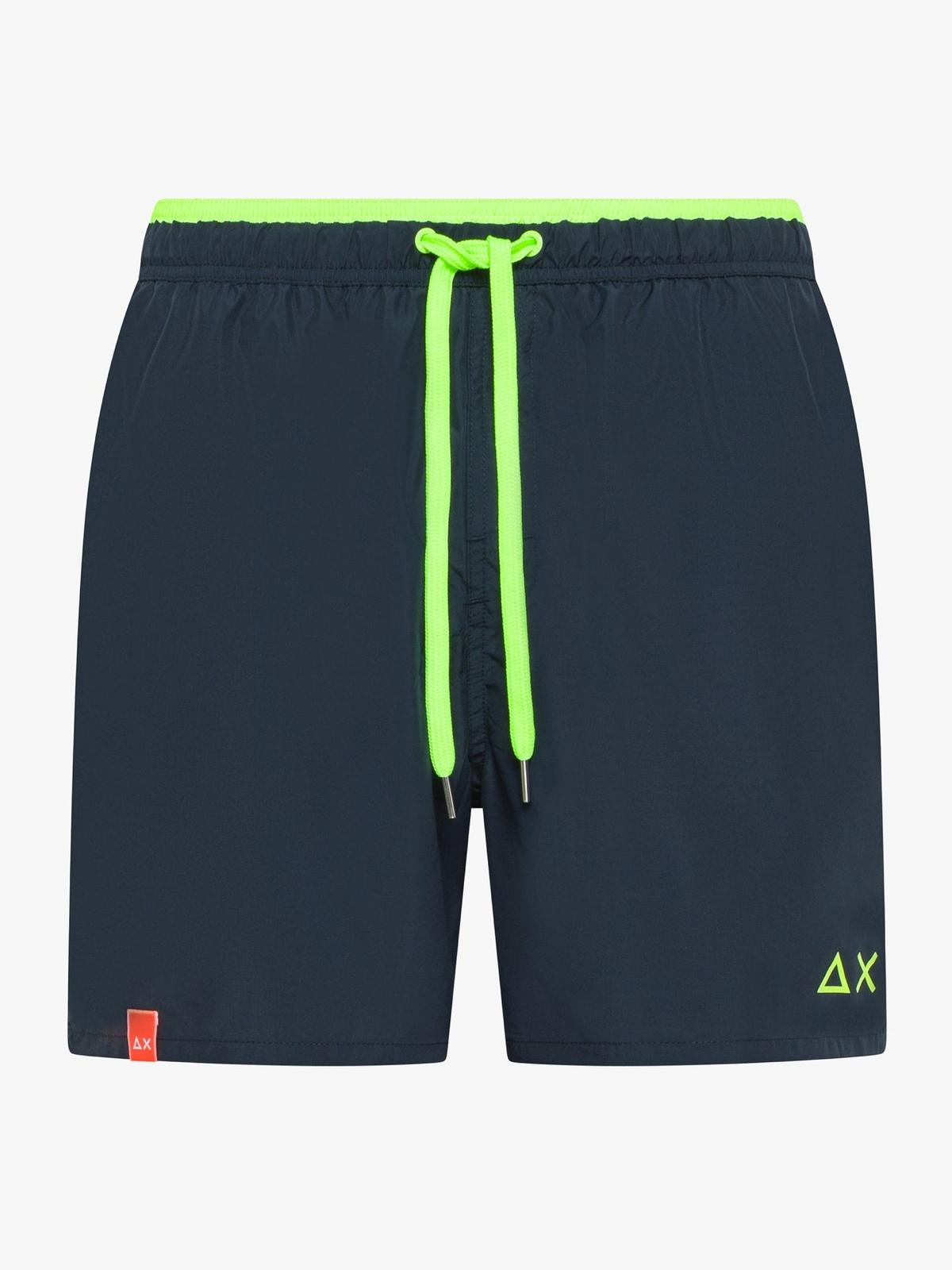 SWIM PANT FLUO DETAIL WAISTBAND 