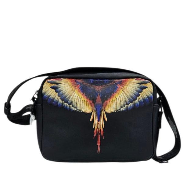 BORSA E.L. COMAF250145/NERO YELLOW MARCELO BURLON COUNTY OF MILAN