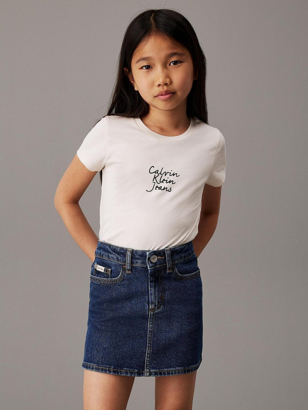 HANDWRITING LOGO SS SLIM T-SHI 