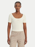 GUESS CIRCE SS RIB TOP