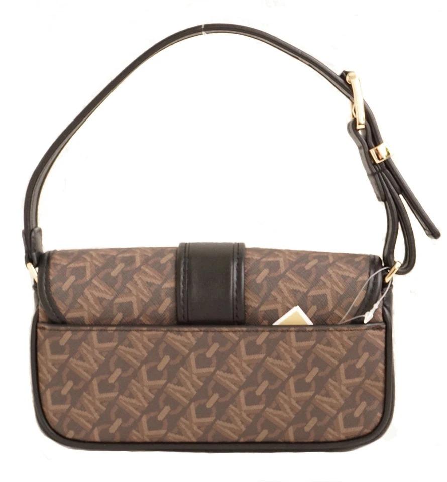 XSPOUCHETTE 32F4GBAU0B/BROWN BLACK MICHAEL KORS