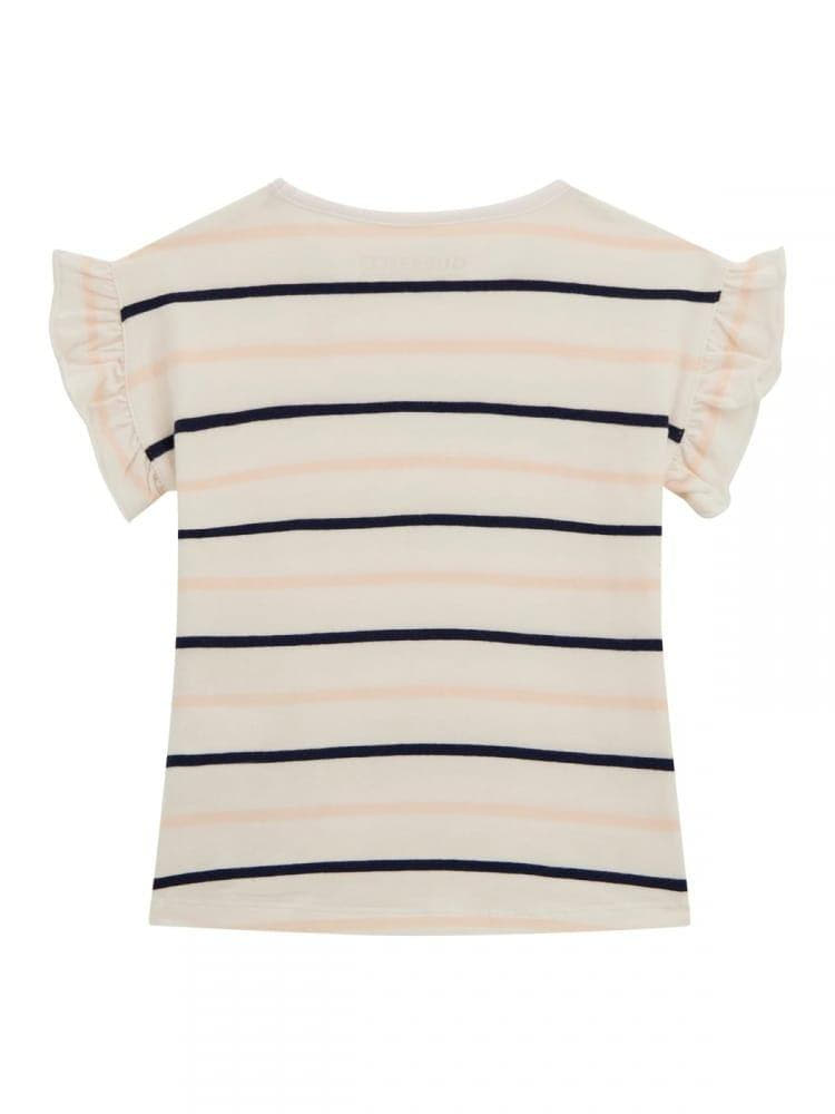 SS T-SHIRT W/FRILL 