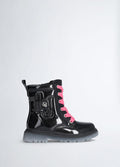 KENDY 618 - BIKER GLITTER PATENT 