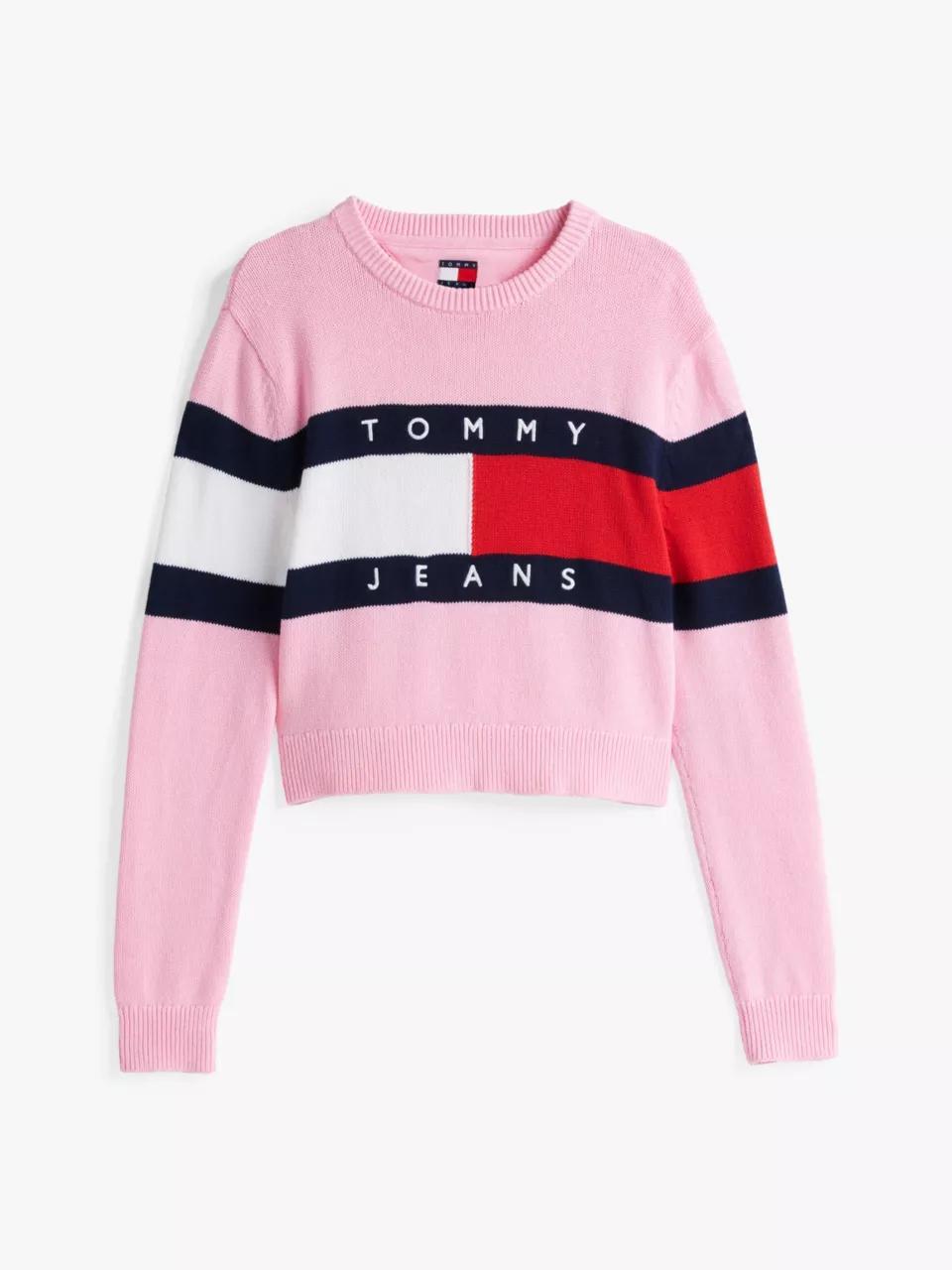 TJW CENTER FLAG SWEA DW0DW19335/TPF TOMMY JEANS