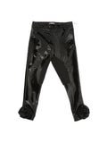 SKINNY IN ECO-VERNICE CON ROSE 