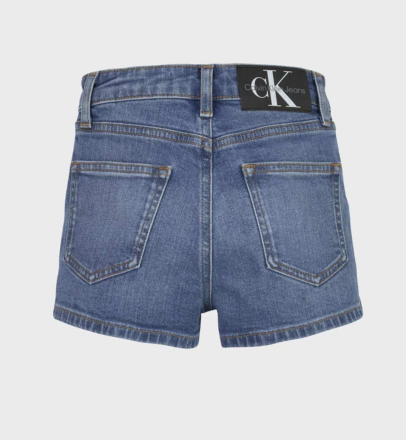 MID BLUE HR RELAXED SHORTS 