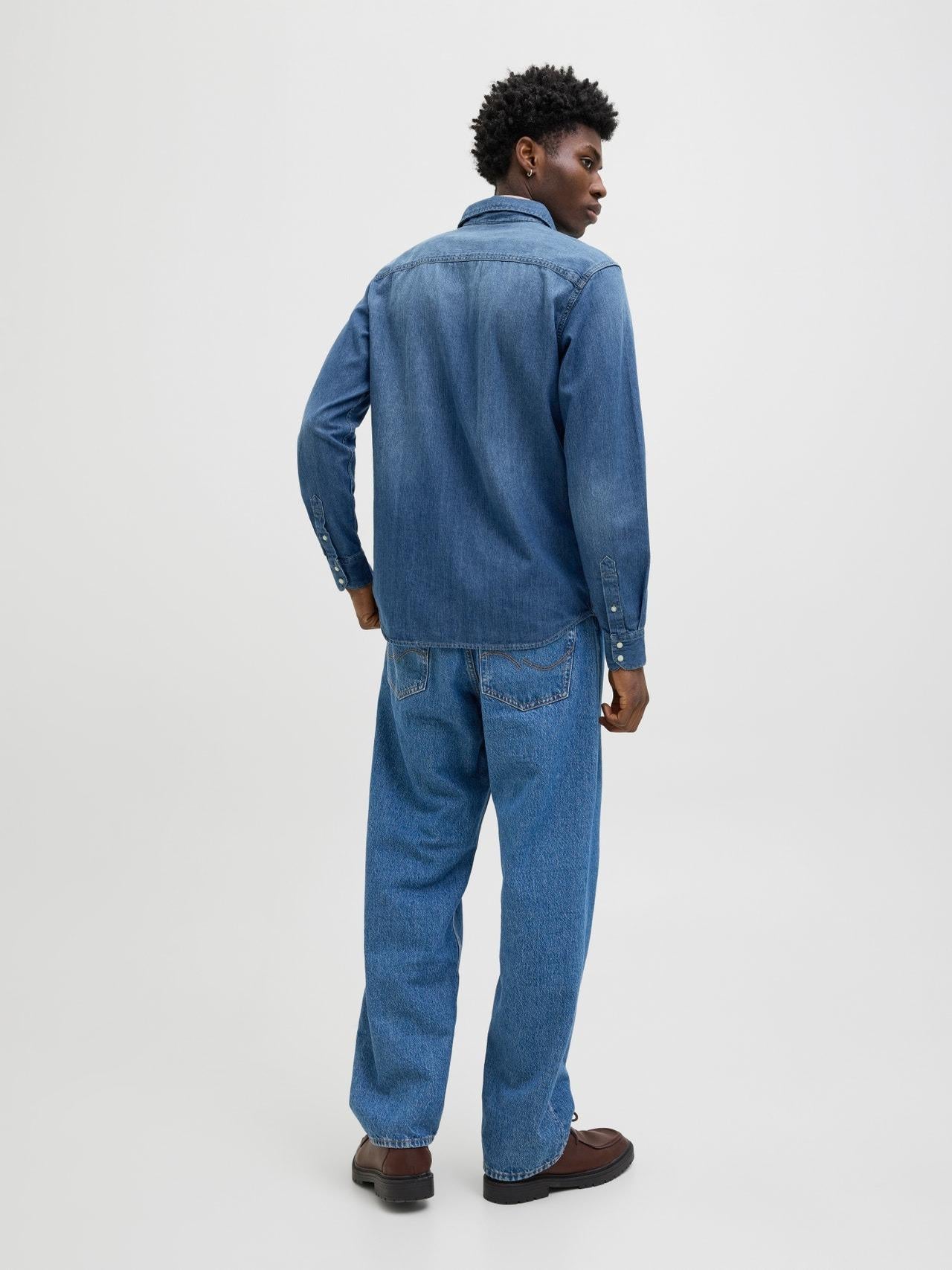 12138115/Medium Blue Denim JACK AND JONES
