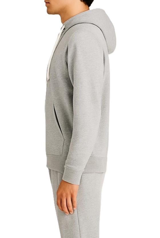 CAPPUCCIO ZIP FELPA UR9120001/GRIGIO MELANGE URBAN RING