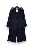 LOVEme Completo giacca e pantalone a palazzo