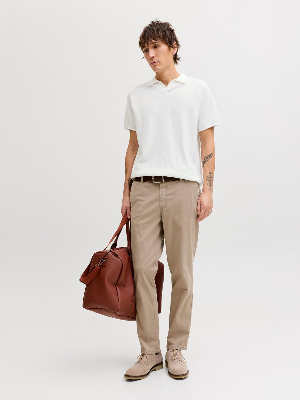 JJHILL KNIT SPLIT NECK SS26 