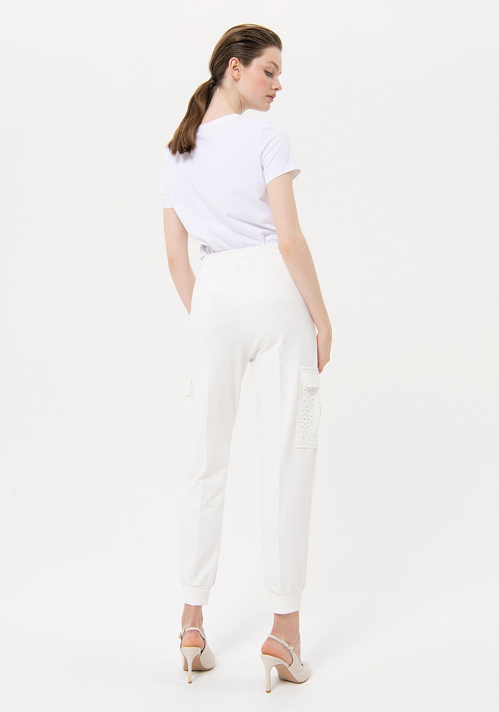 SWEATER PANTS CREAM 
