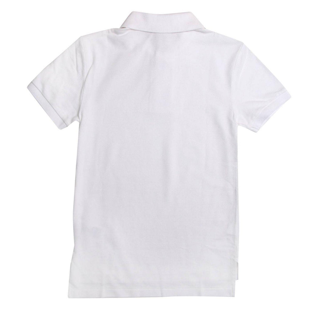 SLIM FIT COTTON MESH POLO SHIRT 