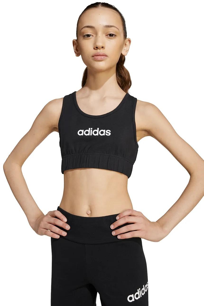 JG LIN BRA TOP BLACK/WHITE 