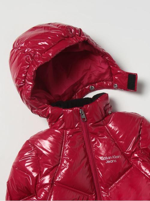 CUTS SEAMS QUILTED SHINY JACKE 
