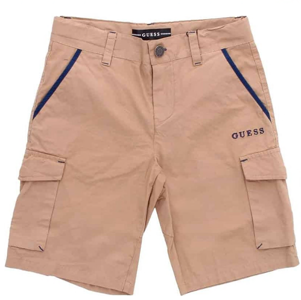 POPLIN CARGO SHORTS 