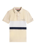 TOMMY HILFIGER MINI CORP EMB CLRBLOCK POLO SS