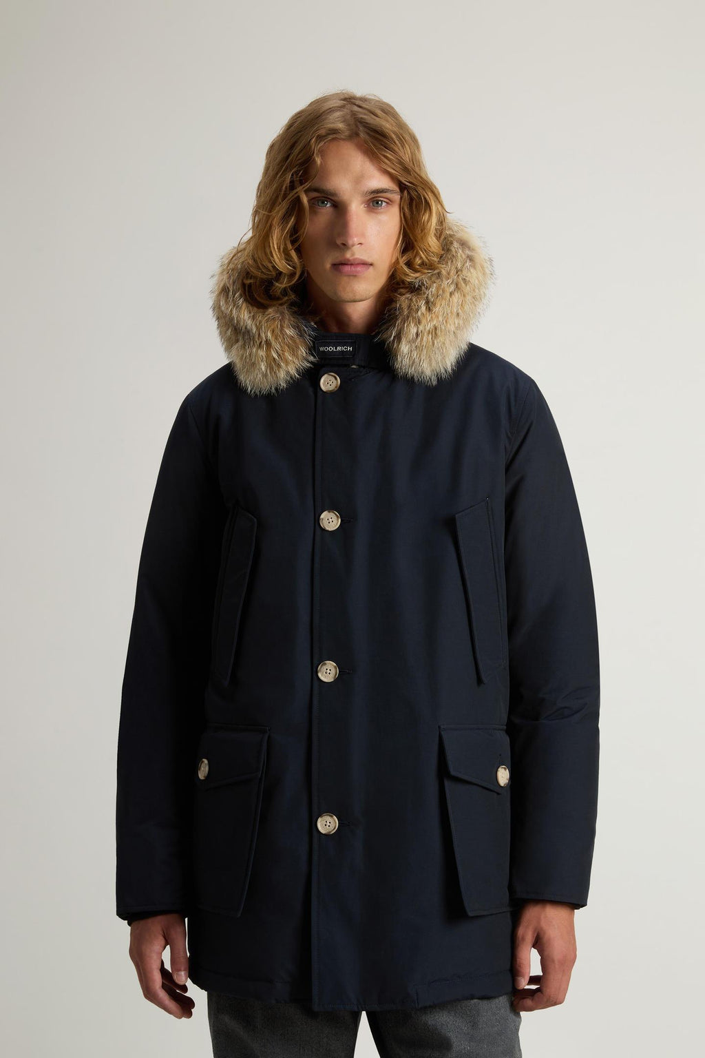 ARCTIC DETACHABLE FUR PARKA CFWOOU0482MHUT0001/MLB WOOLRICH