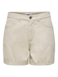 ONLY ONLVEGA-DARSY HW MOM SHORTS COL PNT