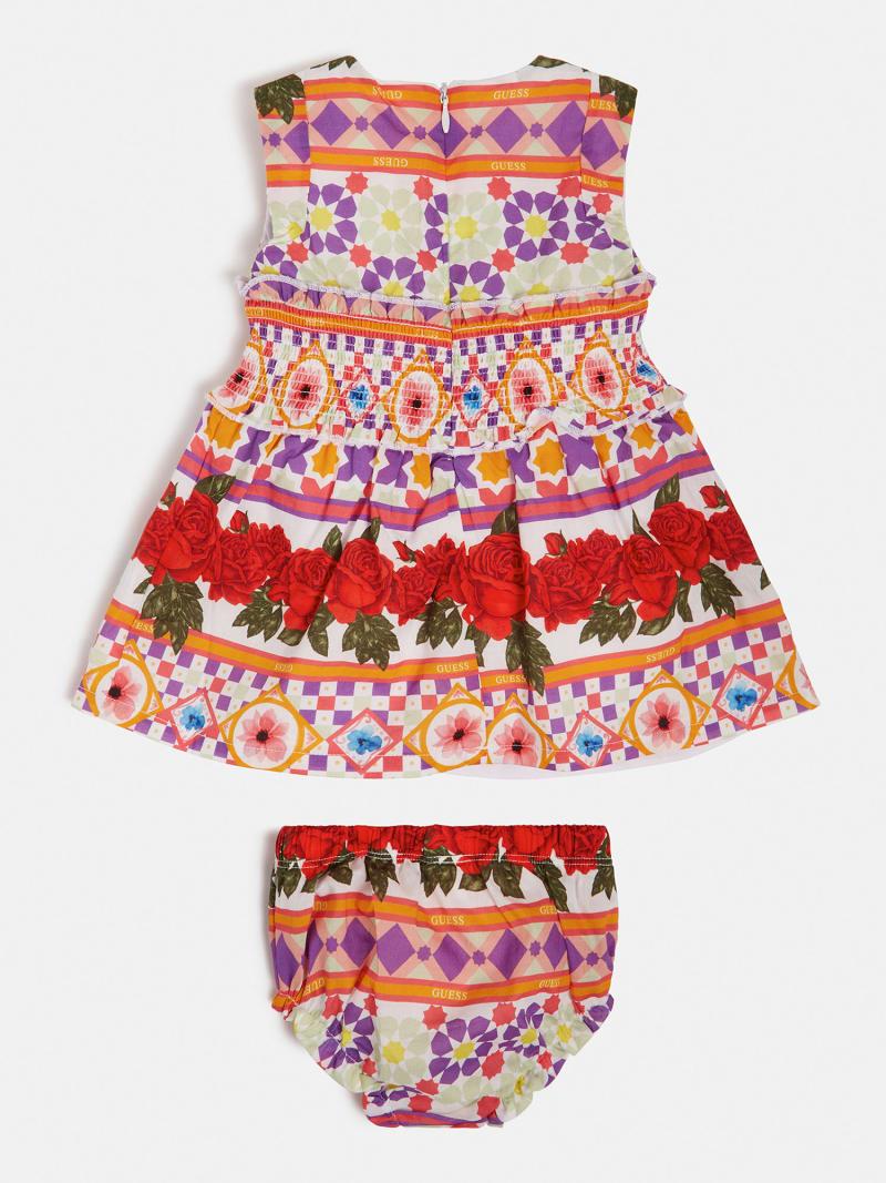 SET POPELINE SL DRESS+PANTIES 