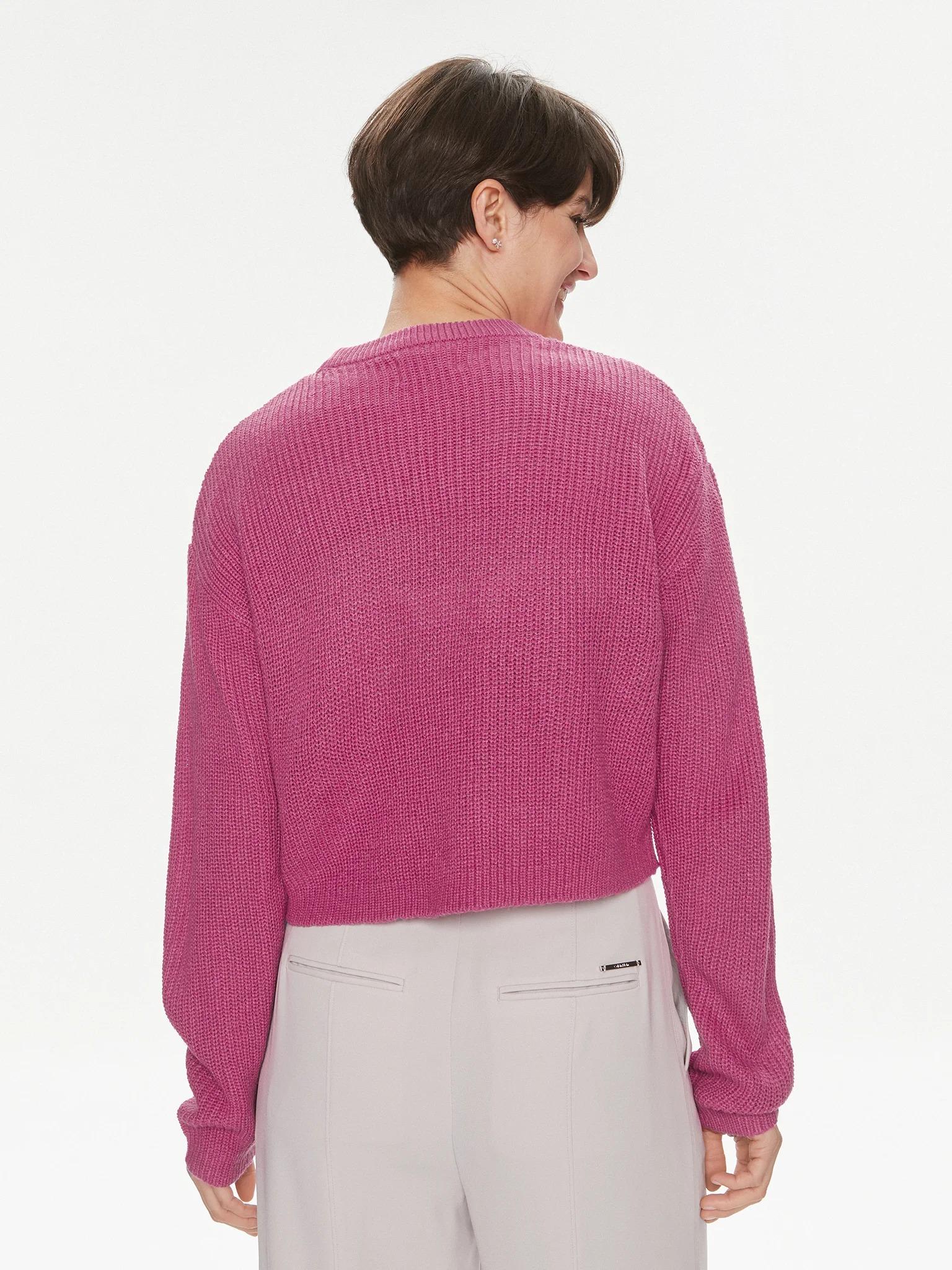 ONLMALAVI L/S CROPPED PULLOVER KNT NOOS 