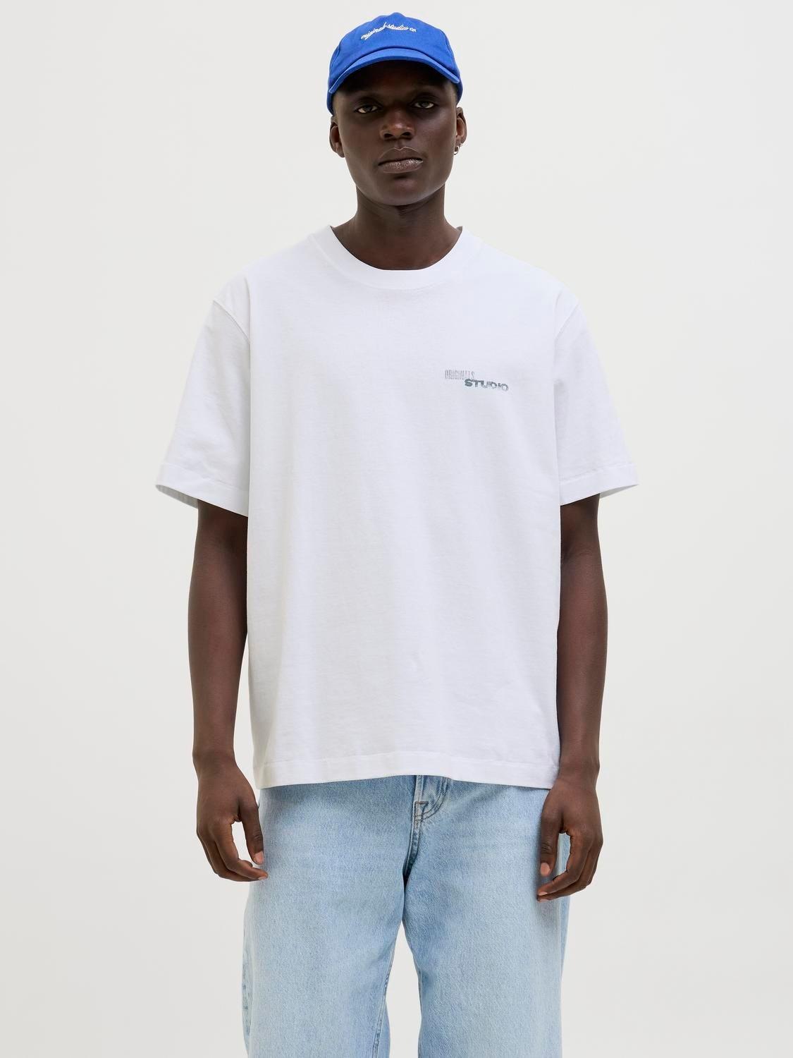12273160/Bright White JACK AND JONES
