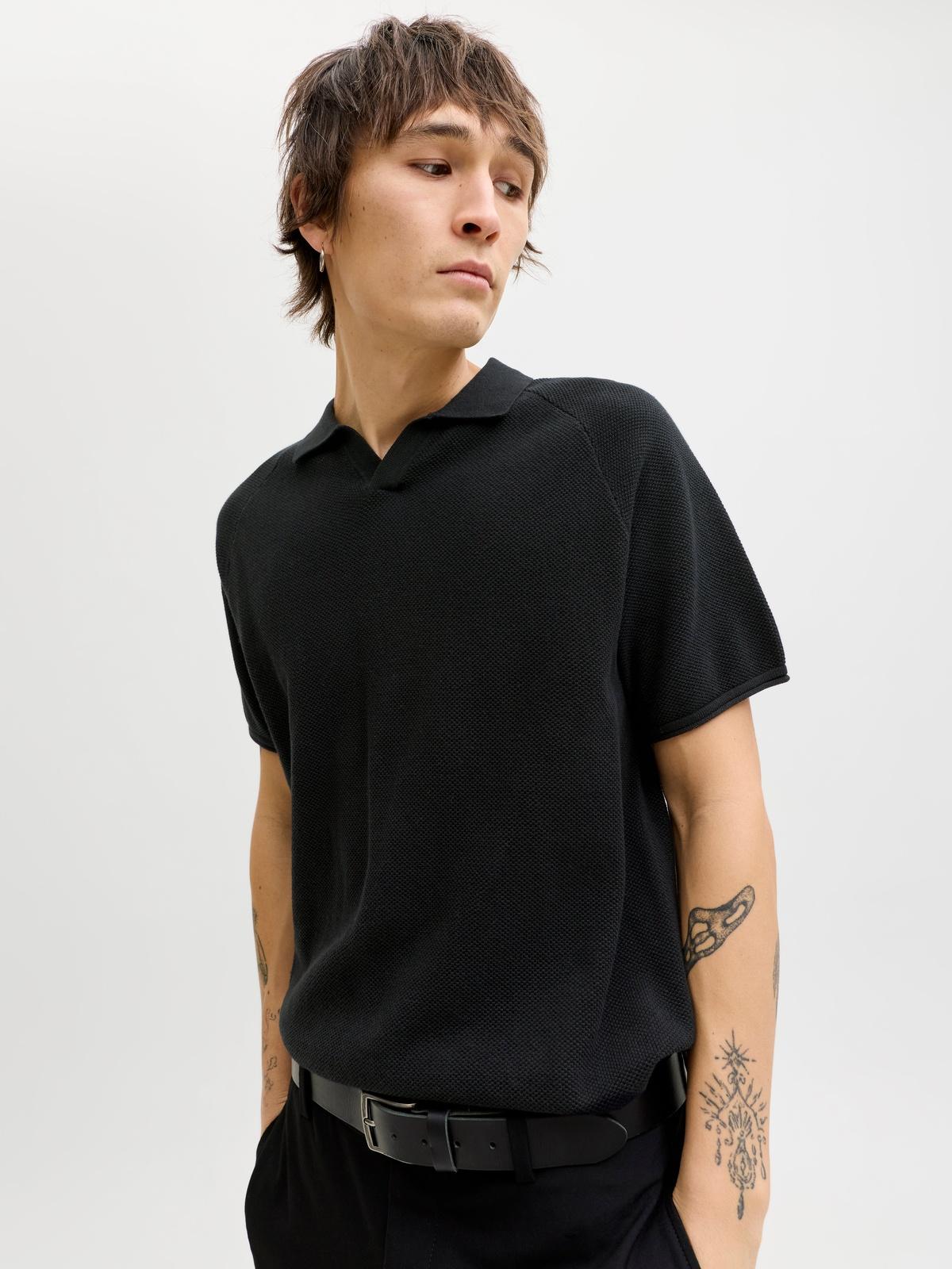 JJHILL KNIT SPLIT NECK SS26 