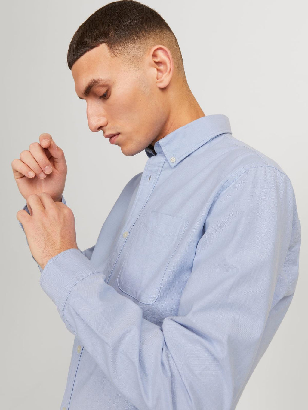 12182486/Cashmere Blue SLIM FIT JACK AND JONES
