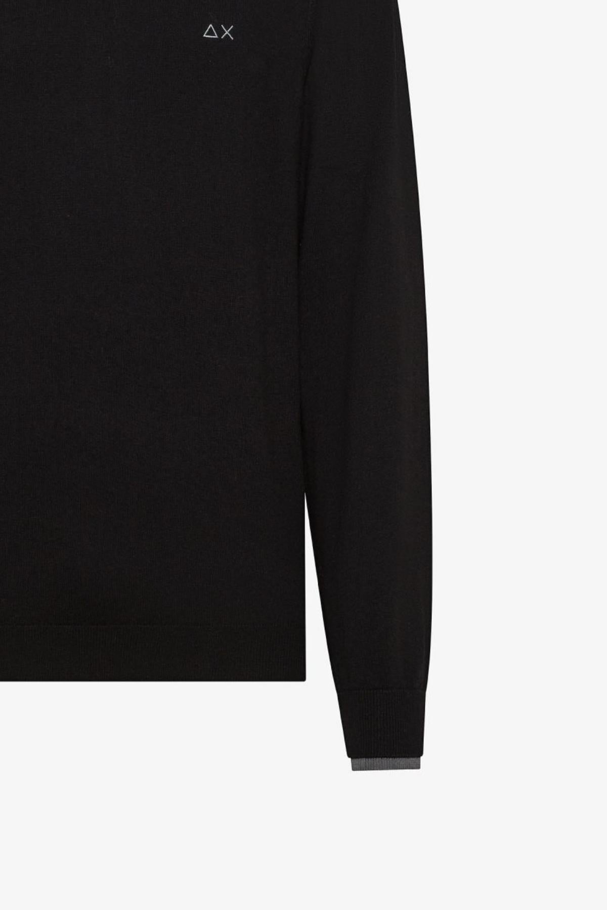 ROUND SWEATER DOUBLE RIB L/S K45141/11 SUN68