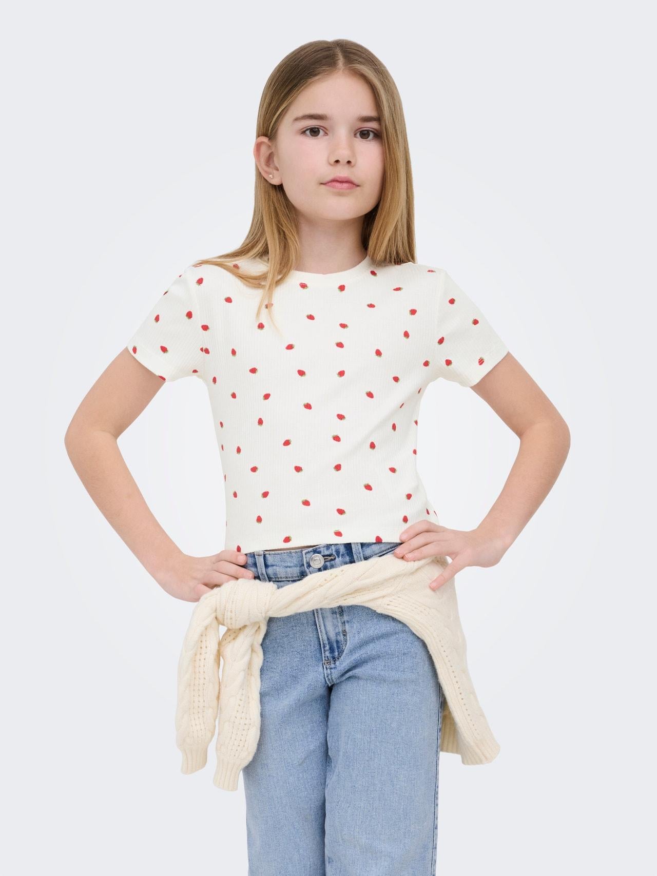 15346421/Cloud Dancer Strawberries ONLY KIDS