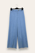 Palazzo trousers, elasticated back waist
