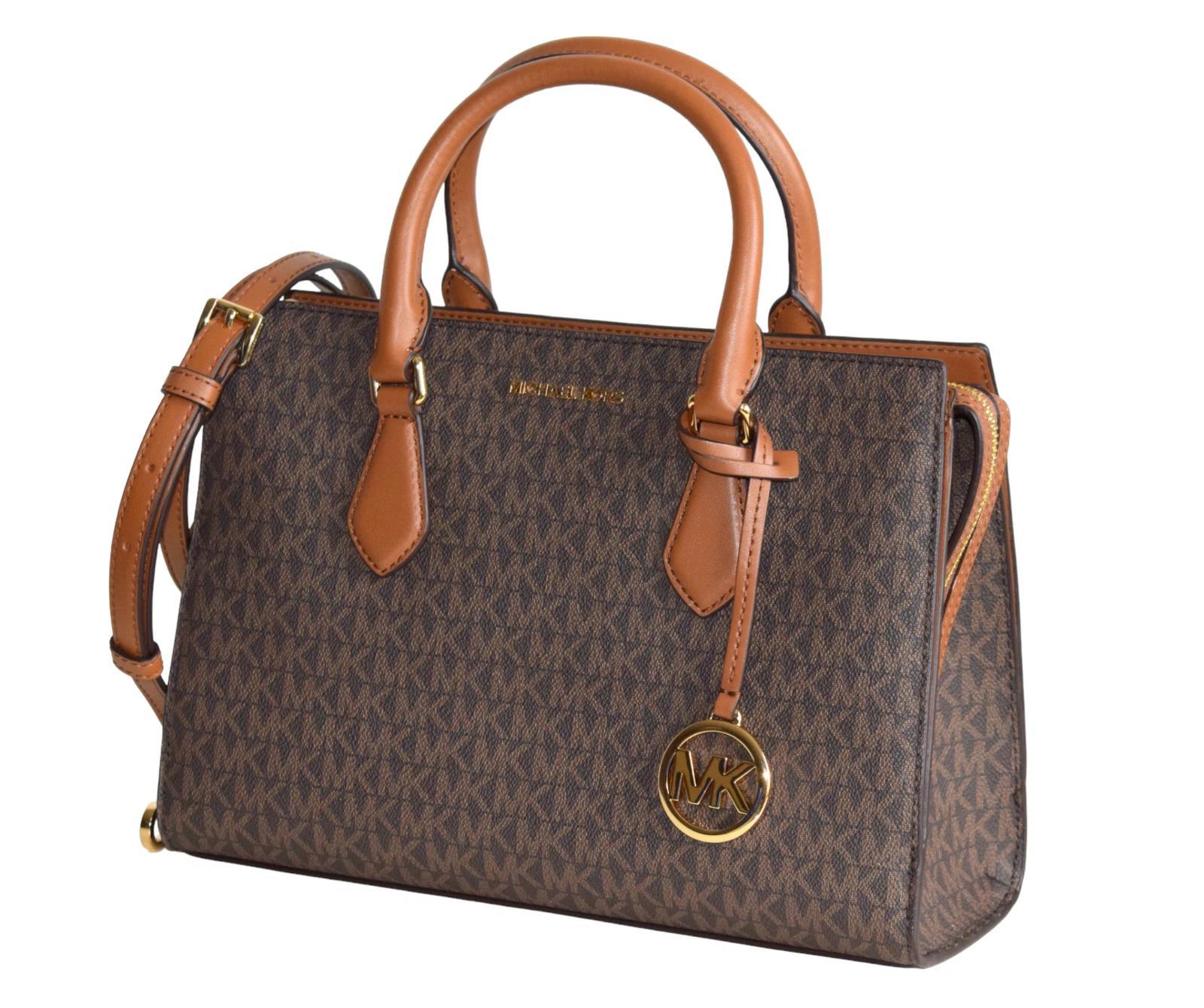 MD CZ SATCHEL SHEILA 35S3G6HS2B/BROWN MICHAEL KORS