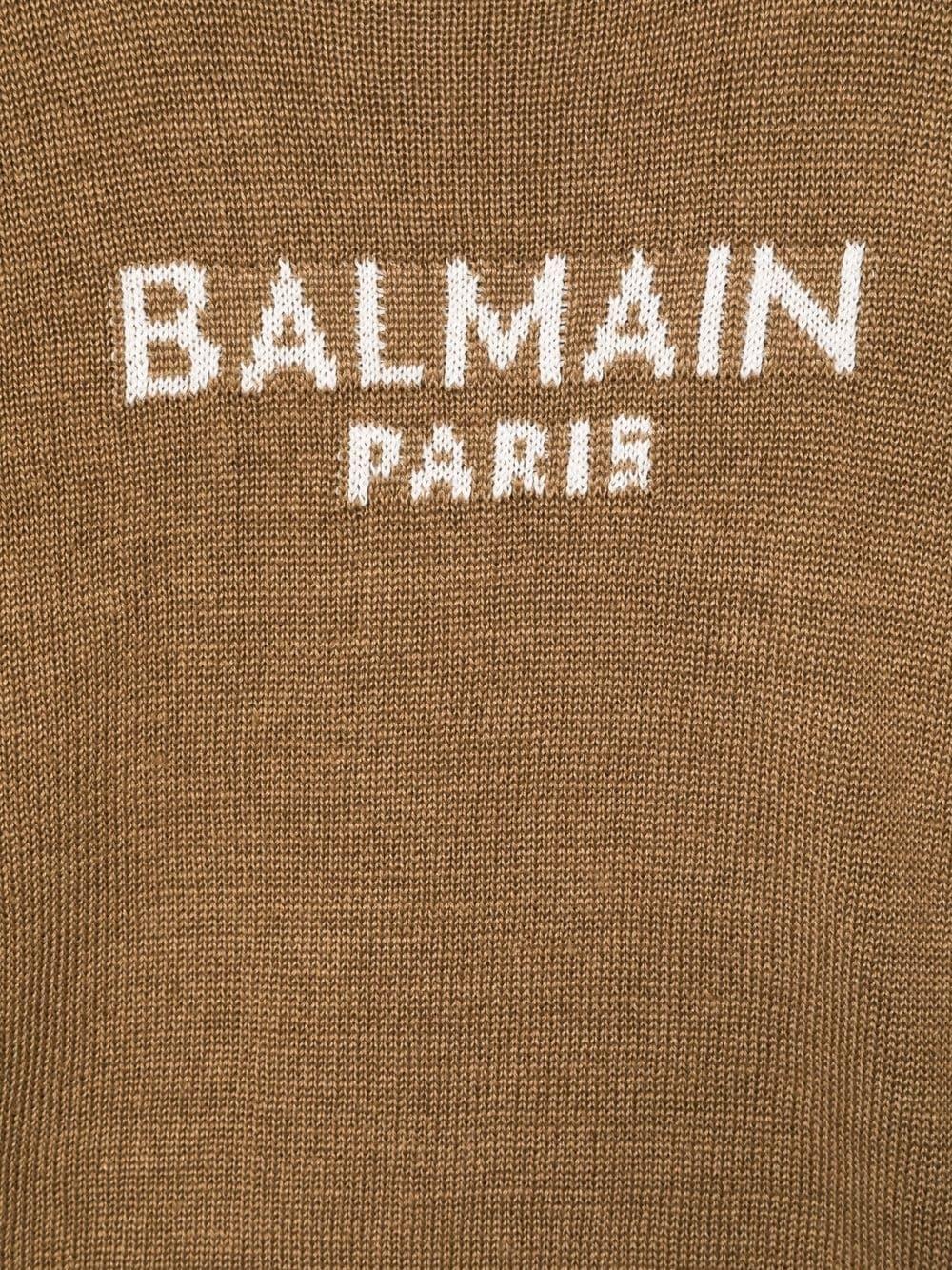 MAGLIA 6Q9630X0044/VERDE MILITARE BALMAIN