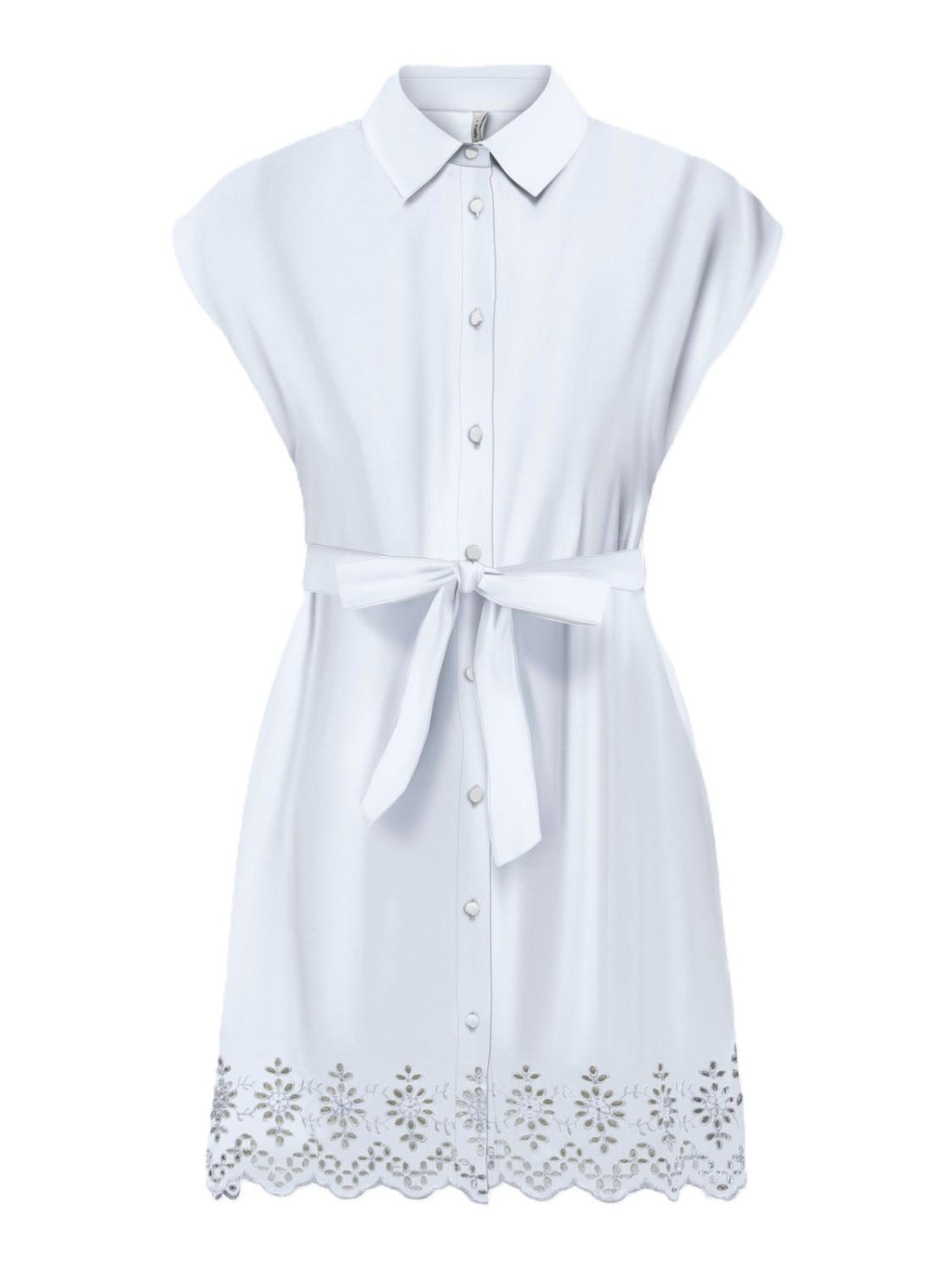 ONLLOU LIFE EMB S/S SHIRT DRESS PTM 