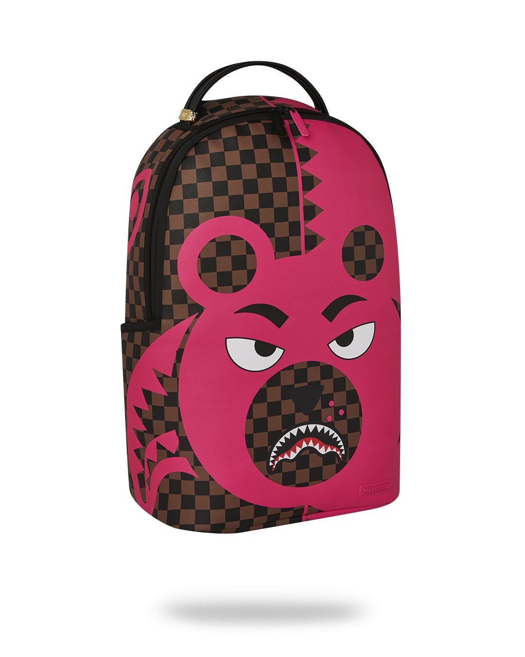 PINK BEAR SHARK BACKPACK 