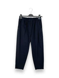 LOVEme Pantalone a sigaretta con elastico in vita in bengalina