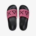 SUN68 SLIPPERS LOGO STRASS