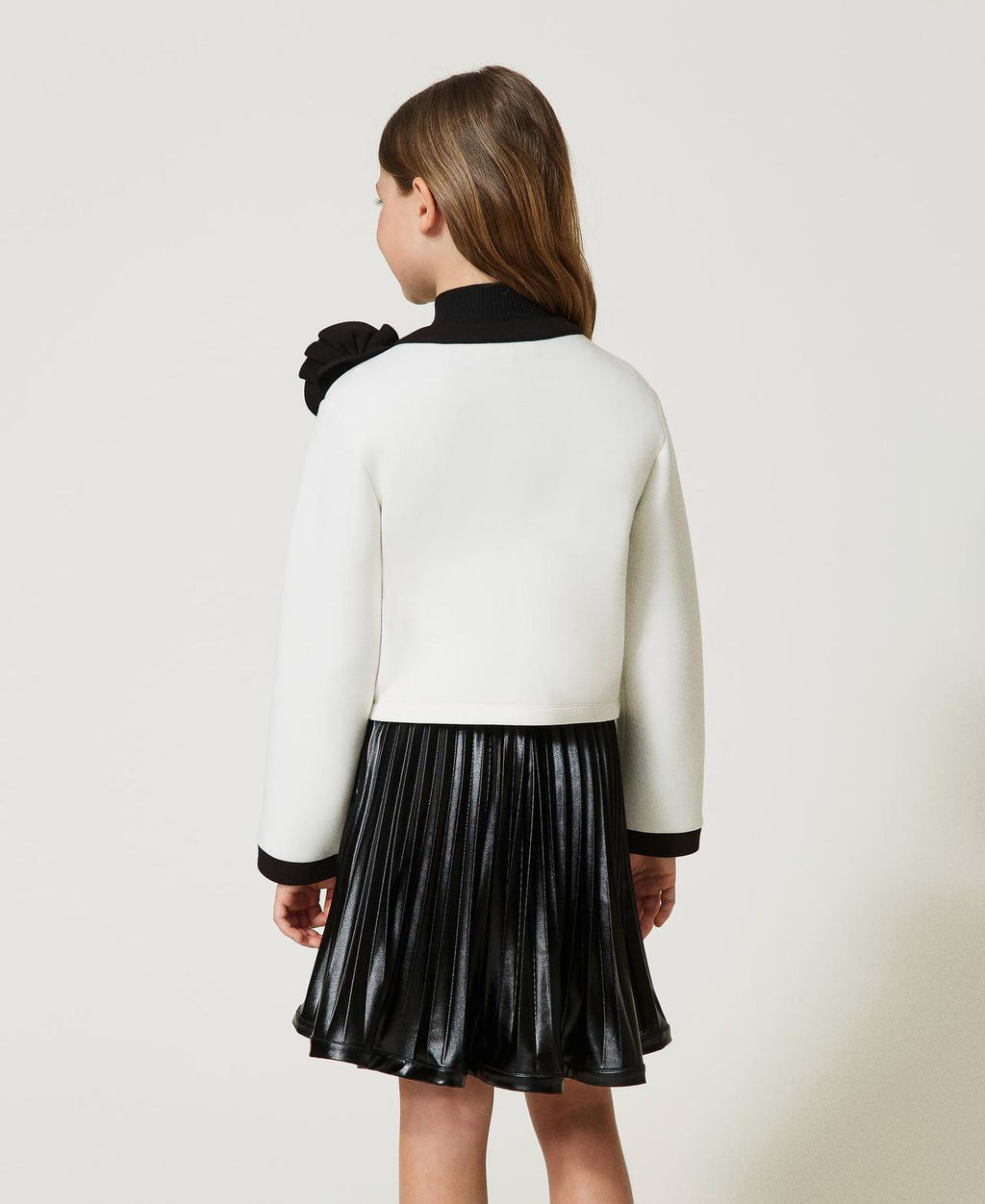 GIACCA IN SCUBA CON DETTAGLI A CONTRASTO 232GJ2170/02866 TWINSET