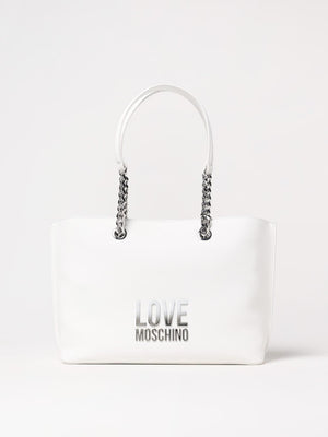 LOVE MOSCHINO BORSA PU GRS BIANCO